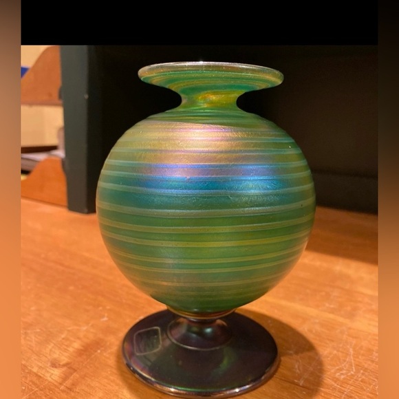 Vintage Signed Igor Muller Z Fusion Czech Large Perfume Bottle - Picture 2 of 7